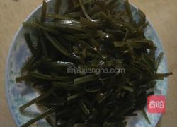海带炒肉的做法图解1