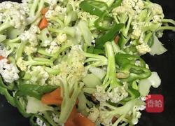 干锅有机菜花的做法图解4