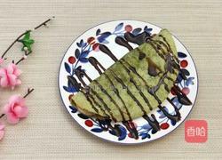 香蕉花生酱薄饼的做法图解3