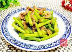 蒜苔炒肉丝的做法图解8