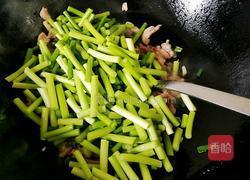 蒜苔炒肉丝的做法图解6