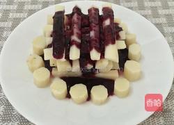 柠香蓝莓酱山药的做法图解7