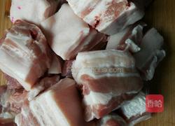 冰糖梅菜烧肉的做法图解2