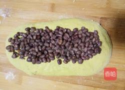 抹茶全麦蜜豆吐司的做法图解3