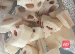 花生莲藕排骨汤的做法图解4