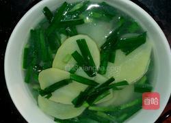 韭菜煮洋芋片的做法图解4