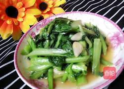 清炒菜心的做法图解9