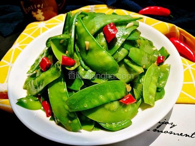 「Cathy边吃边营养」蒜蓉清炒荷兰豆