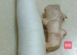 排骨萝卜汤的做法图解1