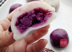 紫薯糯米滋的做法图解15
