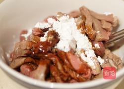 秋葵炒牛肉丝的做法图解2