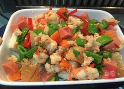 虾球面包芝士的做法图解4