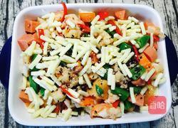 虾球面包芝士的做法图解5