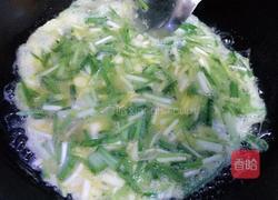 小蒜炒鸡蛋的做法图解8
