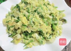 小蒜炒鸡蛋的做法图解10