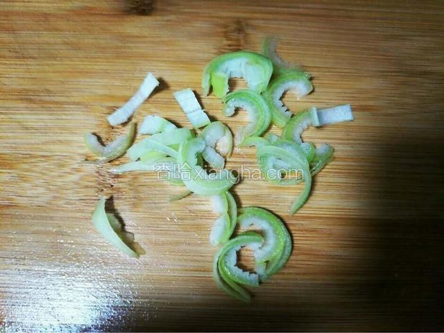 葱切小片