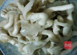 秀珍菇煮肉的做法图解1