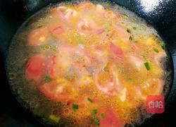 番茄金针鸡蛋汤的做法图解4