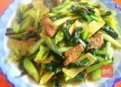 油菜土豆片的做法图解7