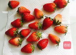 草莓裸蛋糕(8寸)的做法图解3