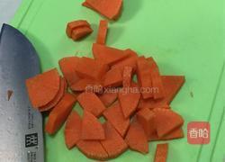 胡萝卜牛奶花卷的做法图解2