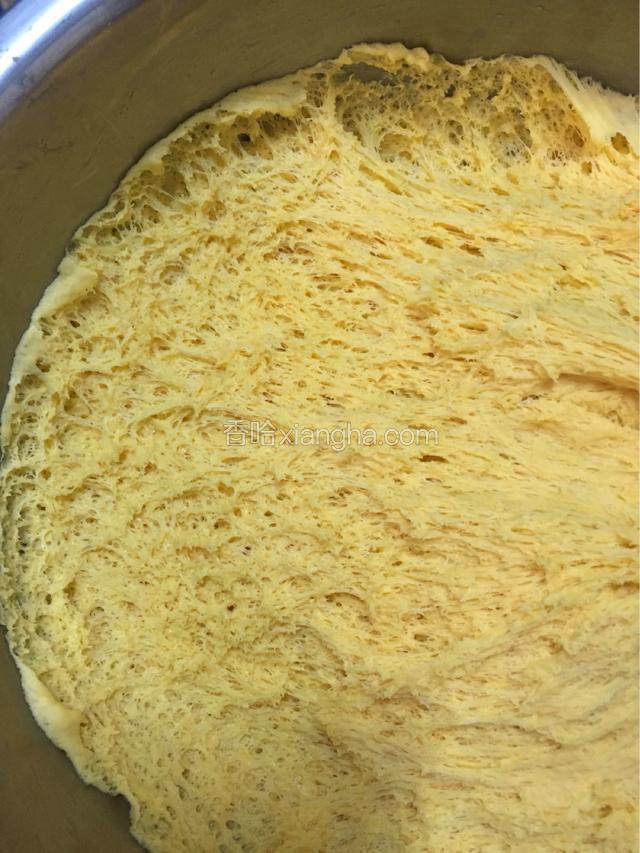 三小时左右面已经醒发