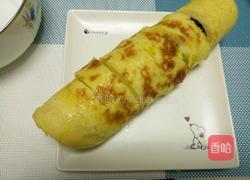 南瓜鸡蛋卷的做法图解6