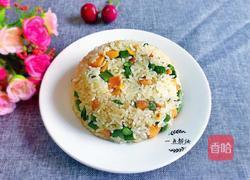 火腿肠芦笋炒饭的做法图解8