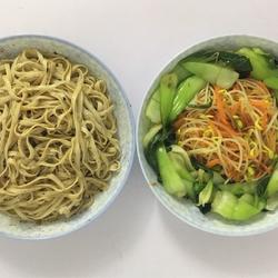 五香拌面+金玉良缘的做法[图]