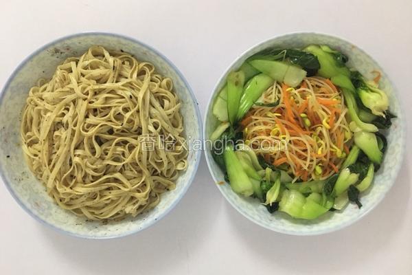 五香拌面+金玉良缘