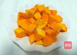 南瓜玉米渣粥的做法图解2