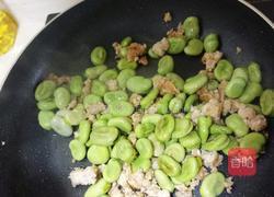 香辣肉沫蚕豆的做法图解4