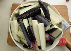 肉沫豌豆炖茄子的做法图解3