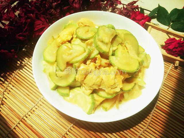 茭瓜炒鸡蛋