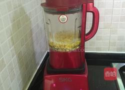 玉米小米糊的做法图解4