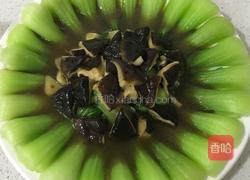 香菇油菜的做法图解7