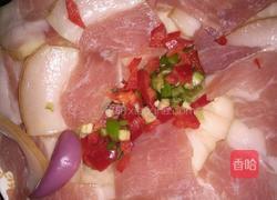 清蒸火腿苤蓝的做法图解4