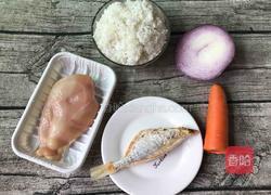 咸鱼鸡粒炒饭的做法图解1