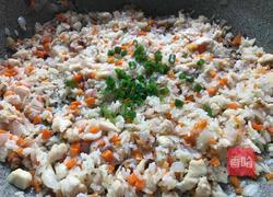 咸鱼鸡粒炒饭的做法图解13