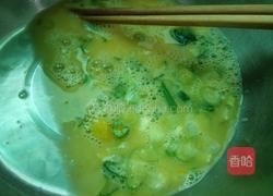 老屋私房菜鸡蛋炒大葱的做法图解2