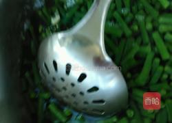 长豆角炒肉末菠菜鸡蛋汤的做法图解6
