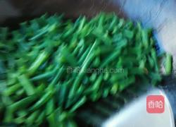 长豆角炒肉末菠菜鸡蛋汤的做法图解12