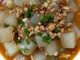 肉末凉粉
