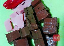 韭菜毛血旺的做法图解1