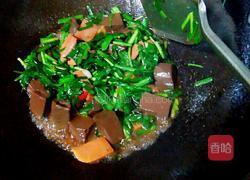 韭菜毛血旺的做法图解8