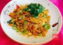 炒冷面的做法图解8