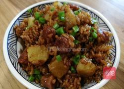 腊味土豆焖饭的做法图解6