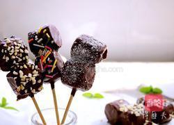 香蕉巧克力冰棒的做法图解10