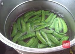 荷兰豆拌粉丝的做法图解3