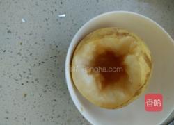 冰糖雪梨枸杞汁的做法图解3